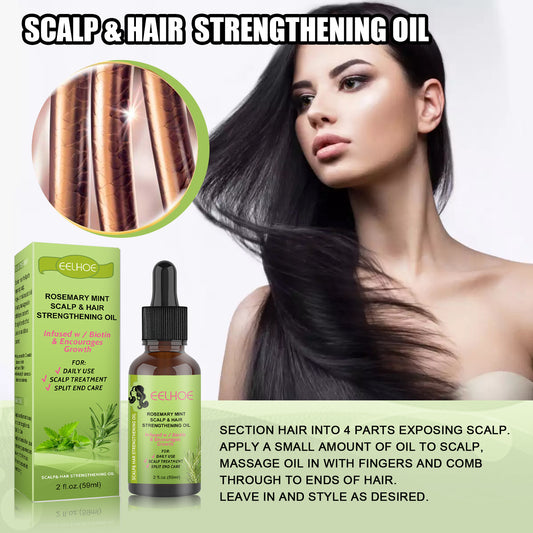 Rosemary's Roots — Hair Growth Fluid with Mint, 60ml Scalp Treatment