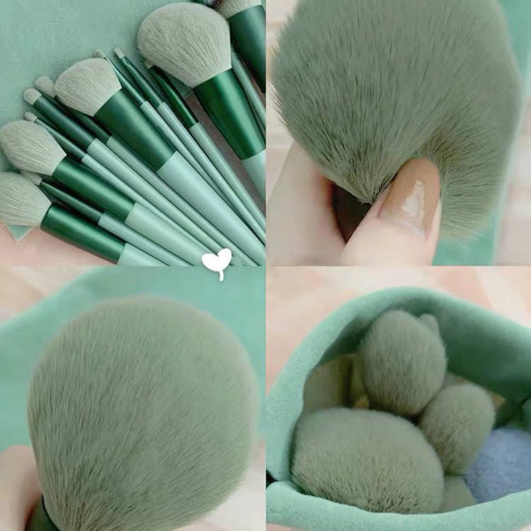 Brush with Greatness — 13pc Essential Makeup Brush Set for Face & Eyes