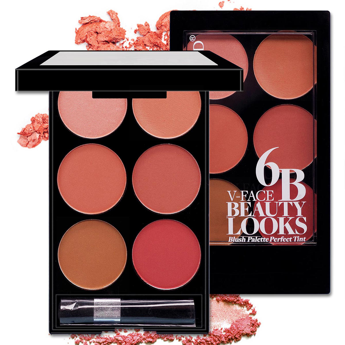 Blush & Beyond — 6-Color Face Repair Palette