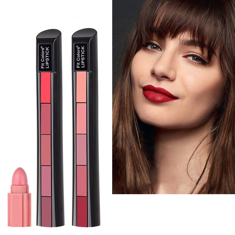 Velvet Dream — 5-Color Matte Lipstick Set