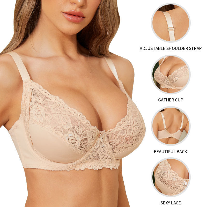 Room to Bloom – Large Size Unpadded Lace Underwear for All