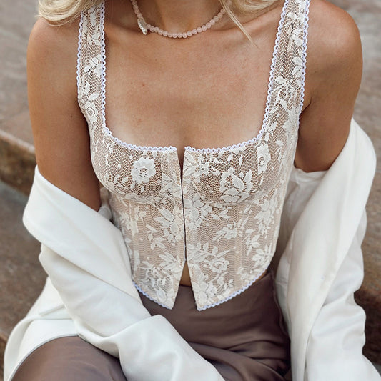 Lace Embrace — Sexy, Elegant, Fashionable Lace Camisole