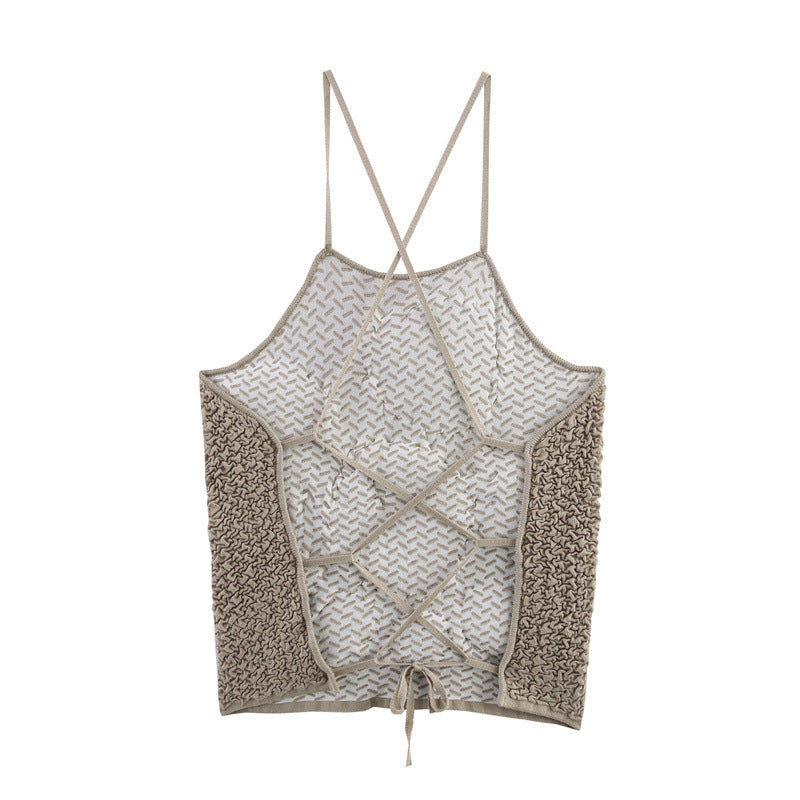 Bloom & Bustle — 3D Floral Textured Sling Top