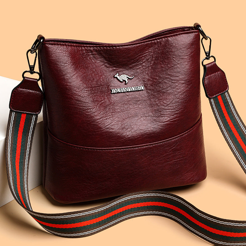 Buckle Up Buttercup — Versatile European Bucket Bag