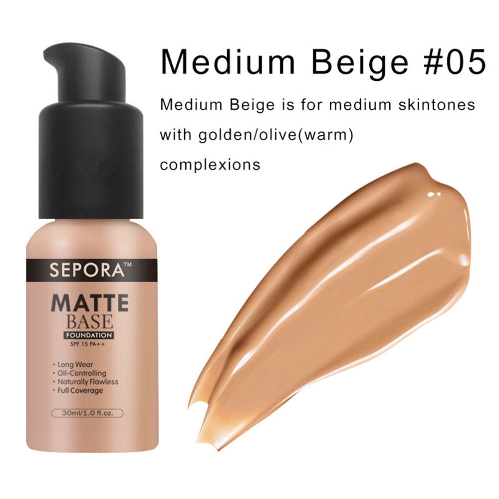 Flawless Canvas — Waterproof Matte Concealer & Foundation