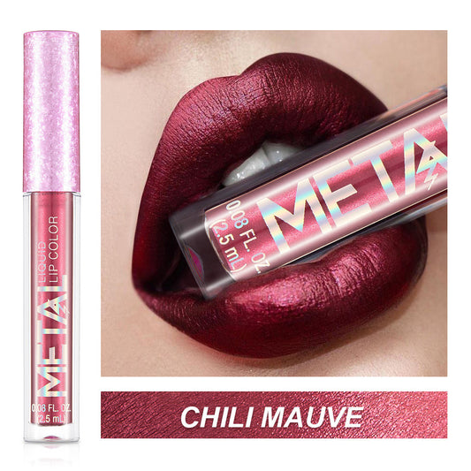Metallic Kiss — Dazzling Metallic Lip Gloss