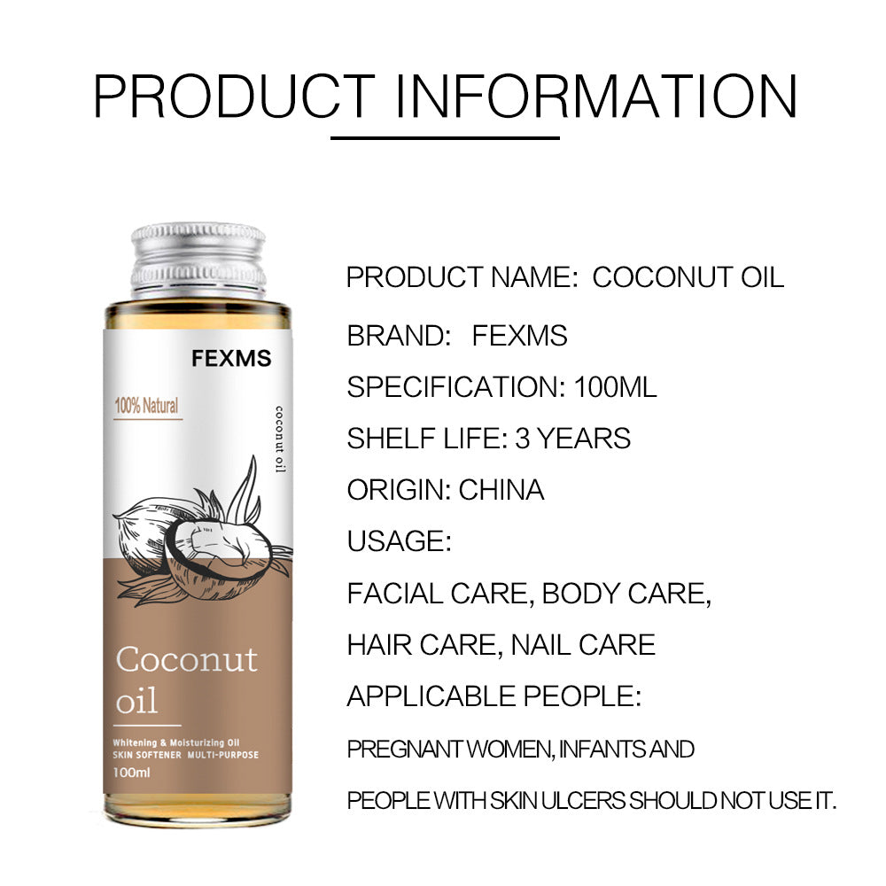 Coco-Nuts for You — Aromatic Coconut Body & Massage Oil
