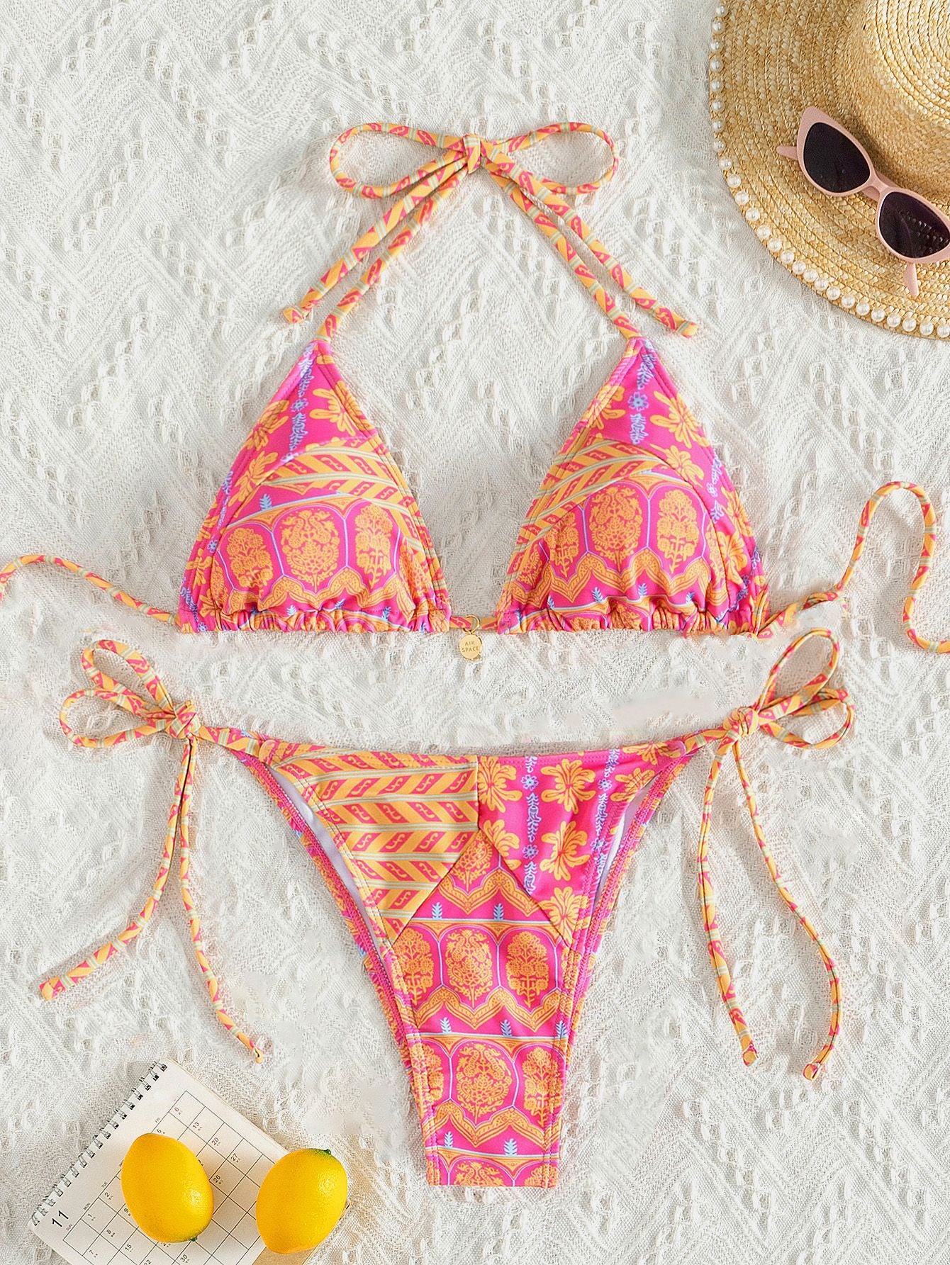Stitch & Sizzle — Printed Bandage Bikini