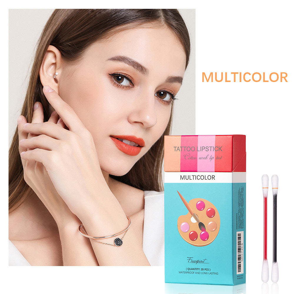 Pout On-The-Go — 20-Count Cotton Swab Lipsticks