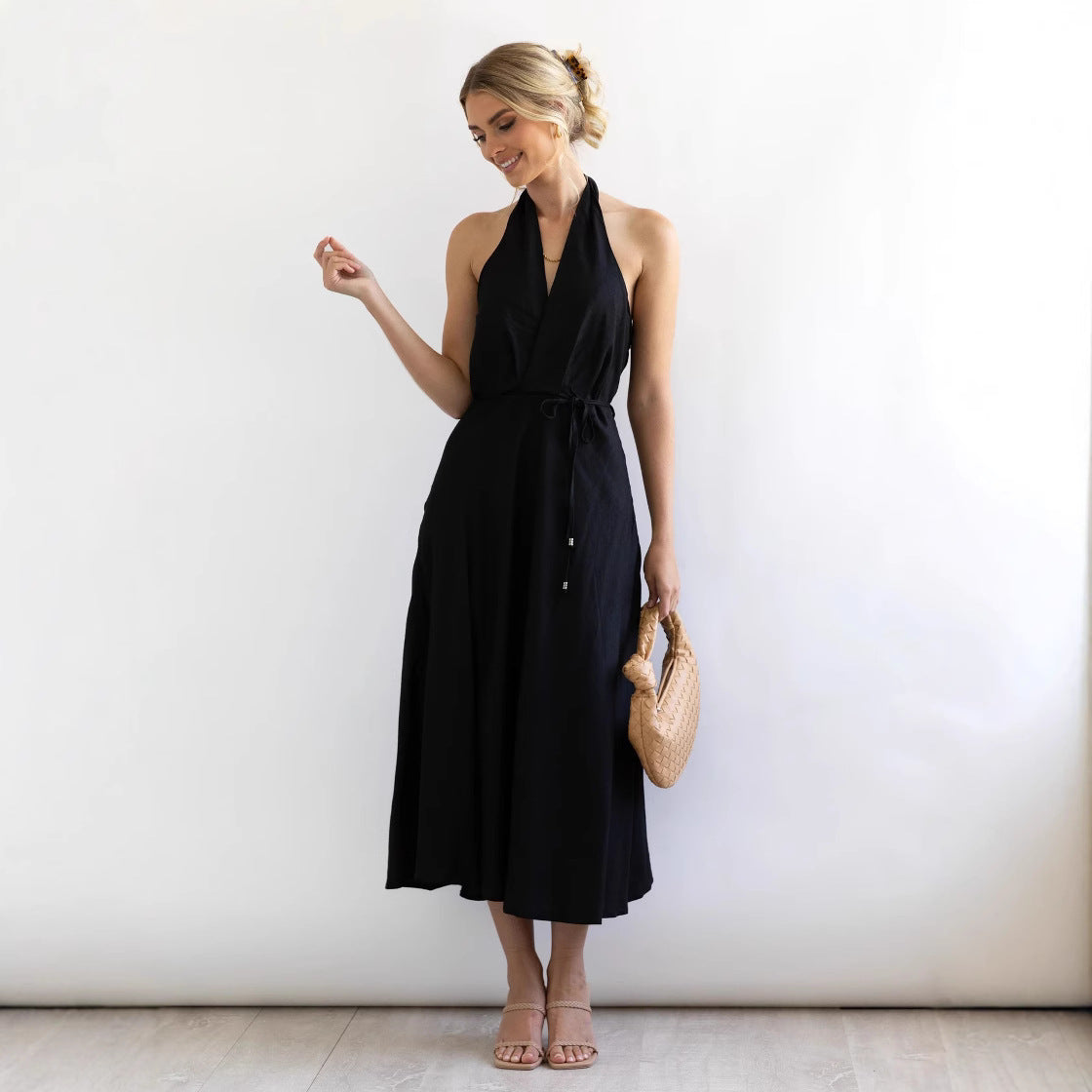 Halter Ego — Halterneck Sexy Backless Dress