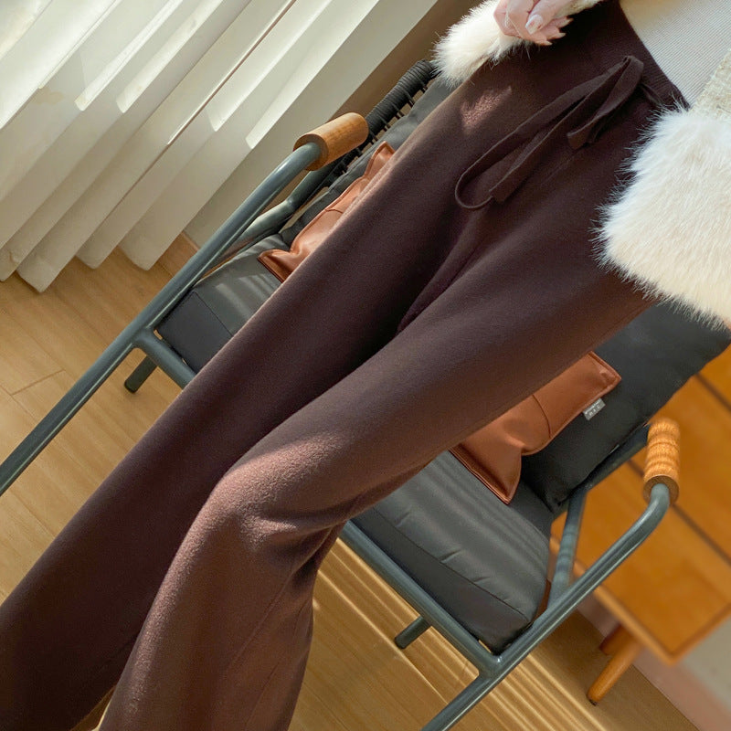Elegance in the Everyday — High-Waisted Casual Straight-Leg Pants