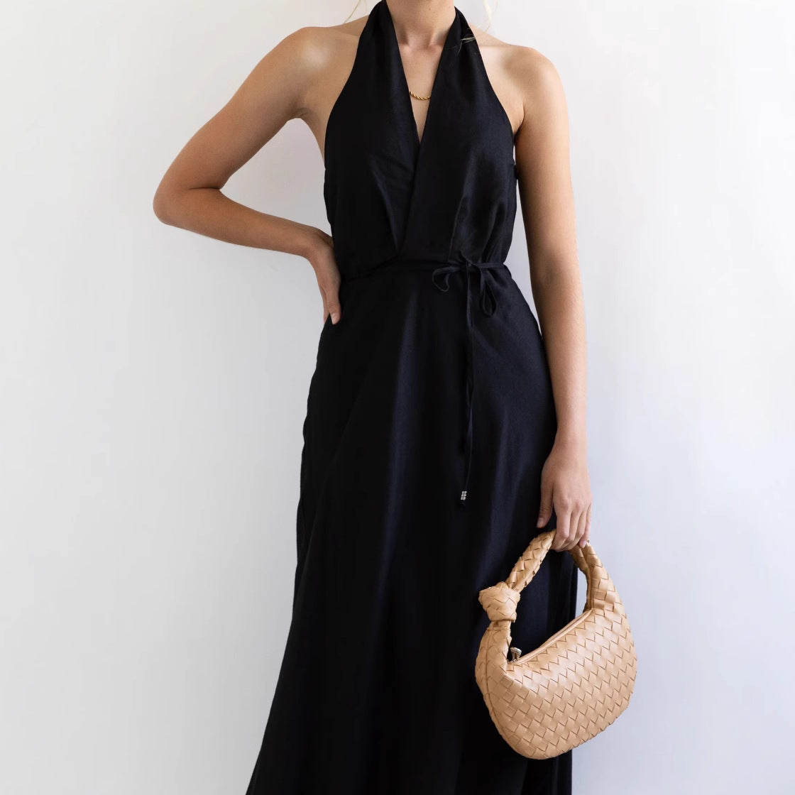 Halter Ego — Halterneck Sexy Backless Dress
