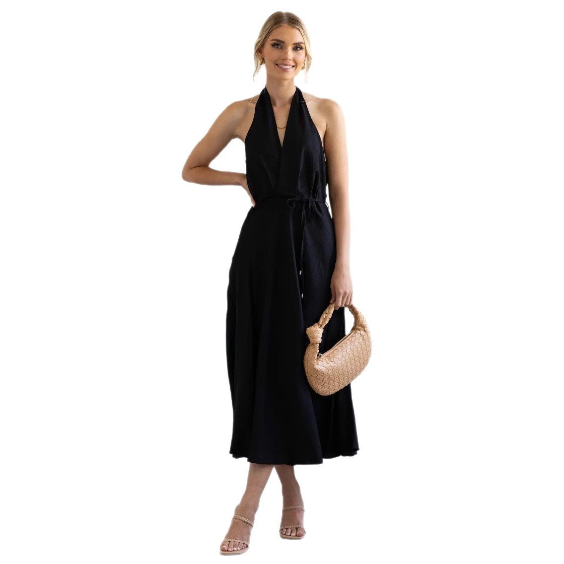 Halter Ego — Halterneck Sexy Backless Dress