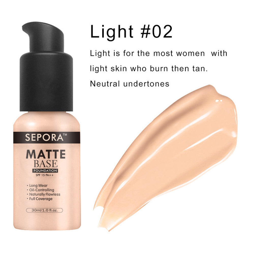 Flawless Canvas — Waterproof Matte Concealer & Foundation
