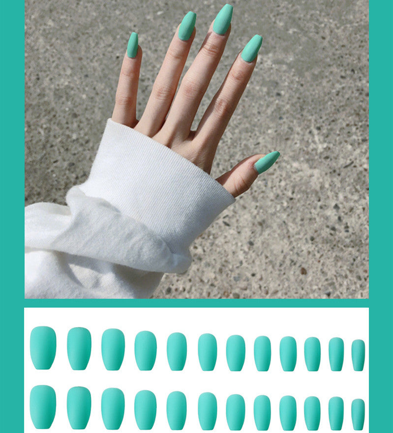 Matte Magic — 24pc Frosted Ballet Fake Nails