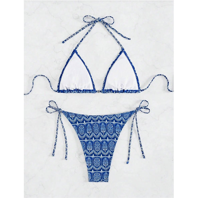 Stitch & Sizzle — Printed Bandage Bikini