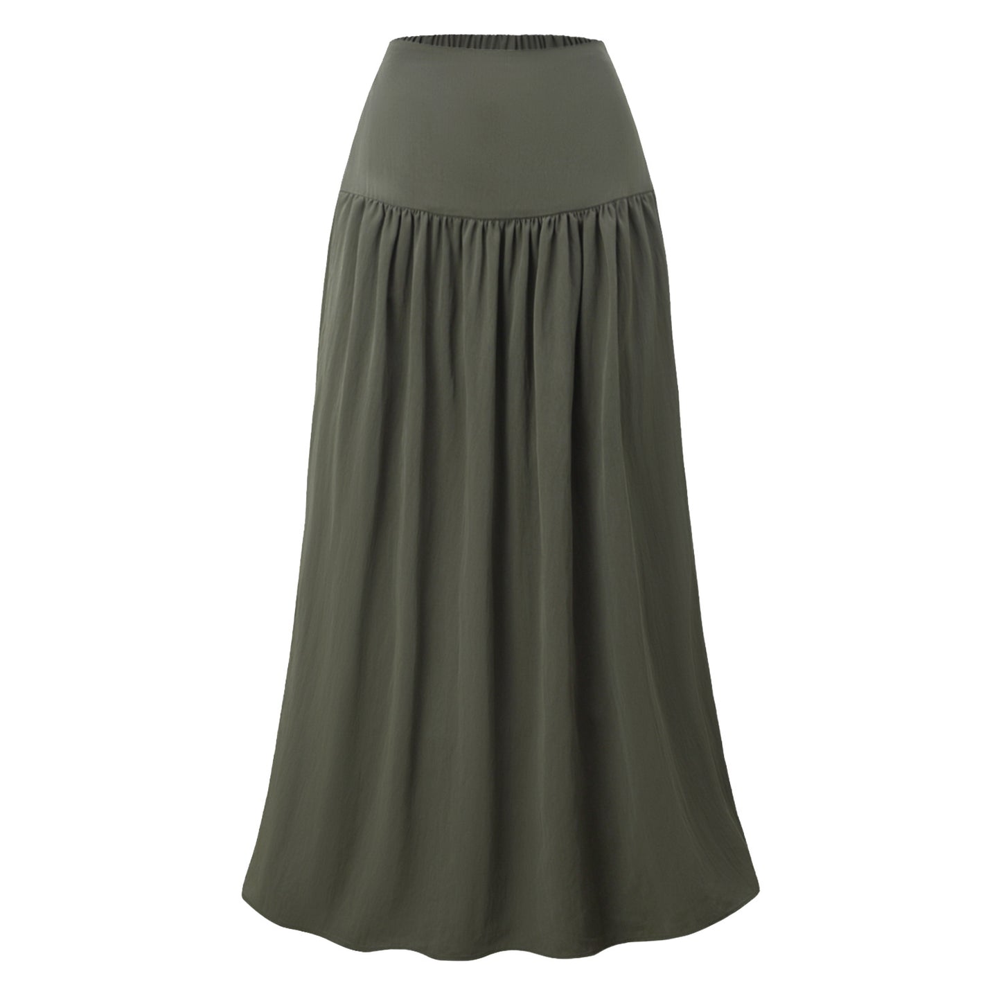 Pocket Full of Posies — Cotton Pocketed High-Waisted Maxi Skirt