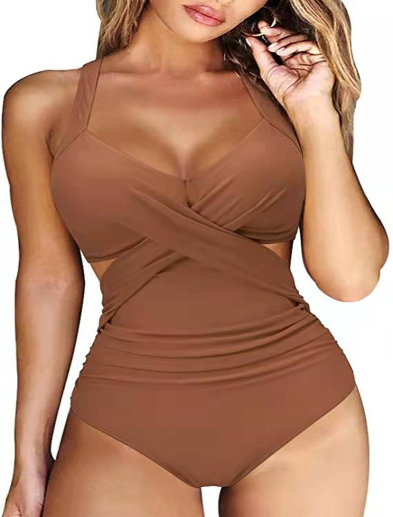 Color Pop — Multi-Color Split Bikini Swimwear