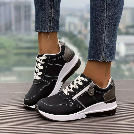 Sole Mates — Chunky Sole Casual Sneakers for Women