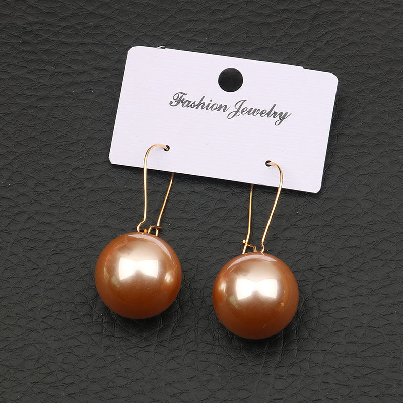 Pearl-fectly Chic — Large Silver Pearl Ear Clips for Women