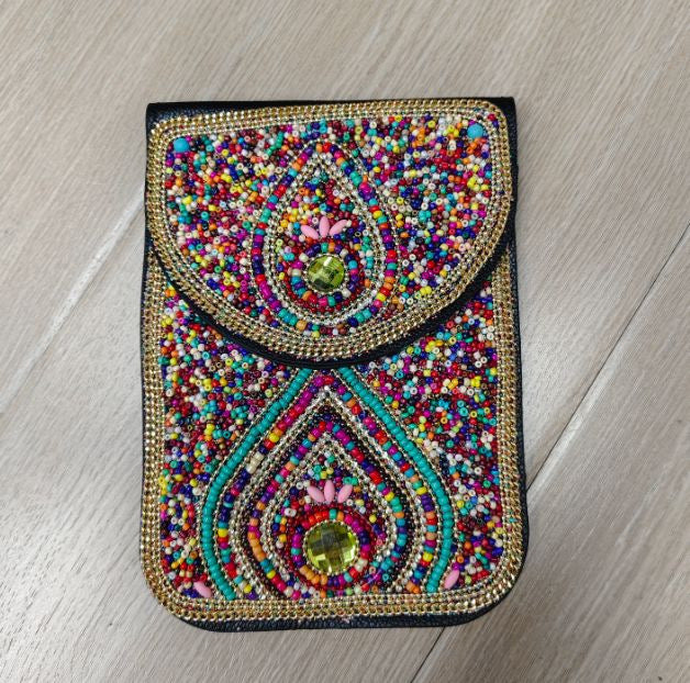 Bead Bliss — Bohemian Bead Satchel Phone Bag