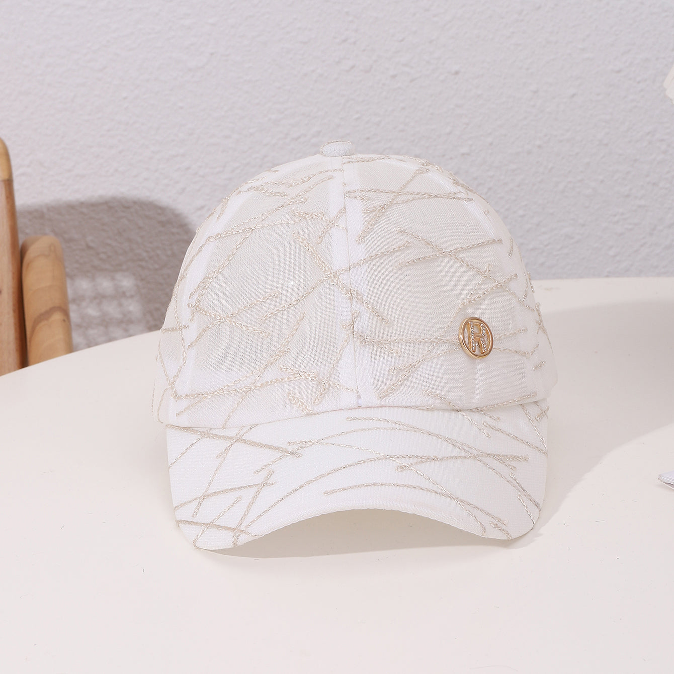 Rhinestone Rendezvous — Shiny Rhinestone Mesh Cap