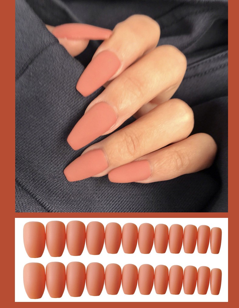 Matte Magic — 24pc Frosted Ballet Fake Nails