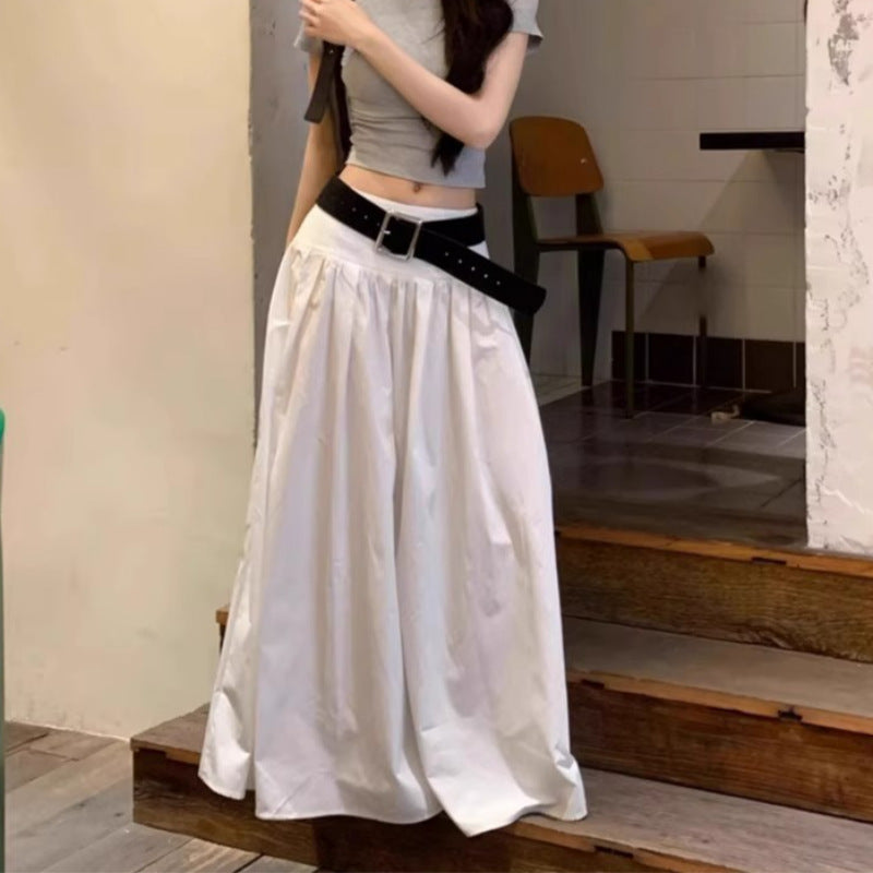 Seoul Good Skirt — Korean-Style High-Waisted Casual Skirt
