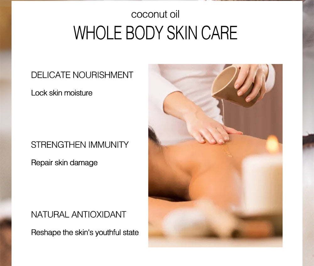 Coco-Nuts for You — Aromatic Coconut Body & Massage Oil