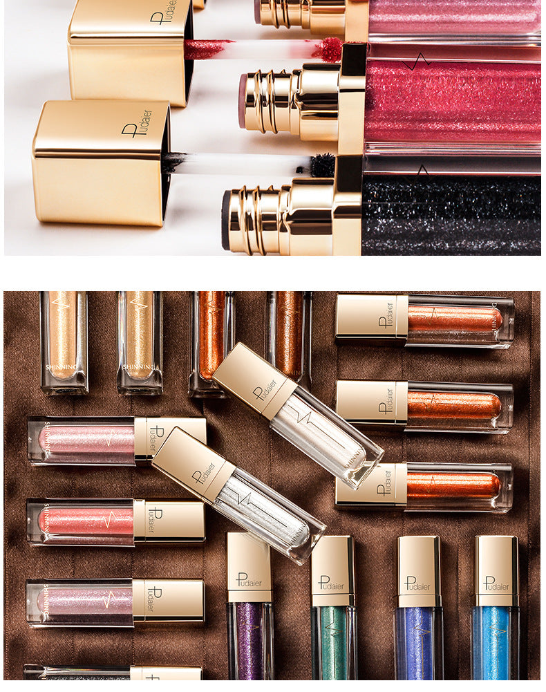 Sparkle & Shine — 18-Color Glitter Eyeshadow Palette