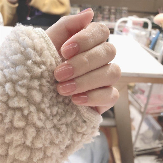Jelly Good! — Press-On Faux Nails, Jelly Powder Finish