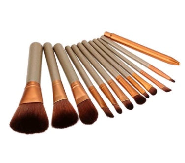 Palette Play — 12pc Travel Makeup Brush Set in Tin