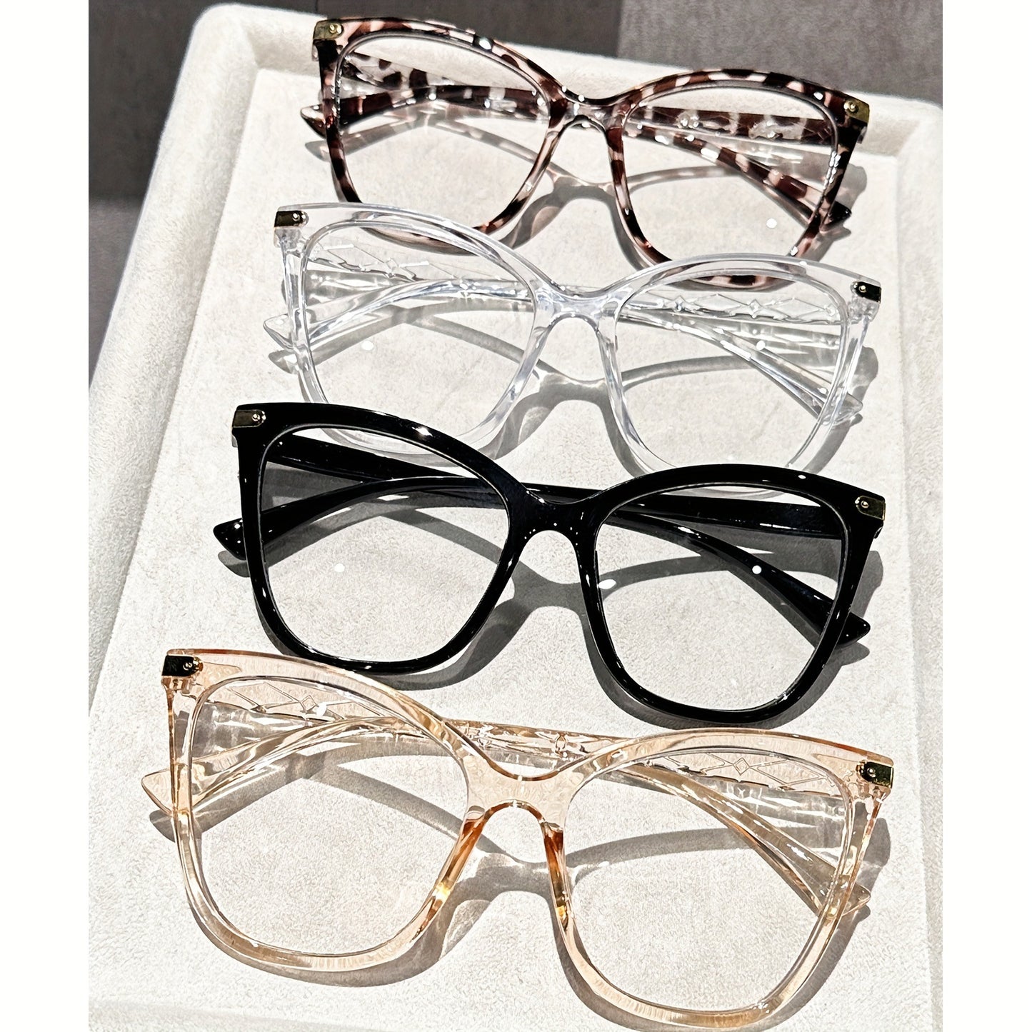 Square Up Your Style — Korean Trendy Square-Frame Glasses