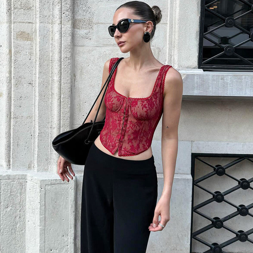 Lace Embrace — Sexy, Elegant, Fashionable Lace Camisole