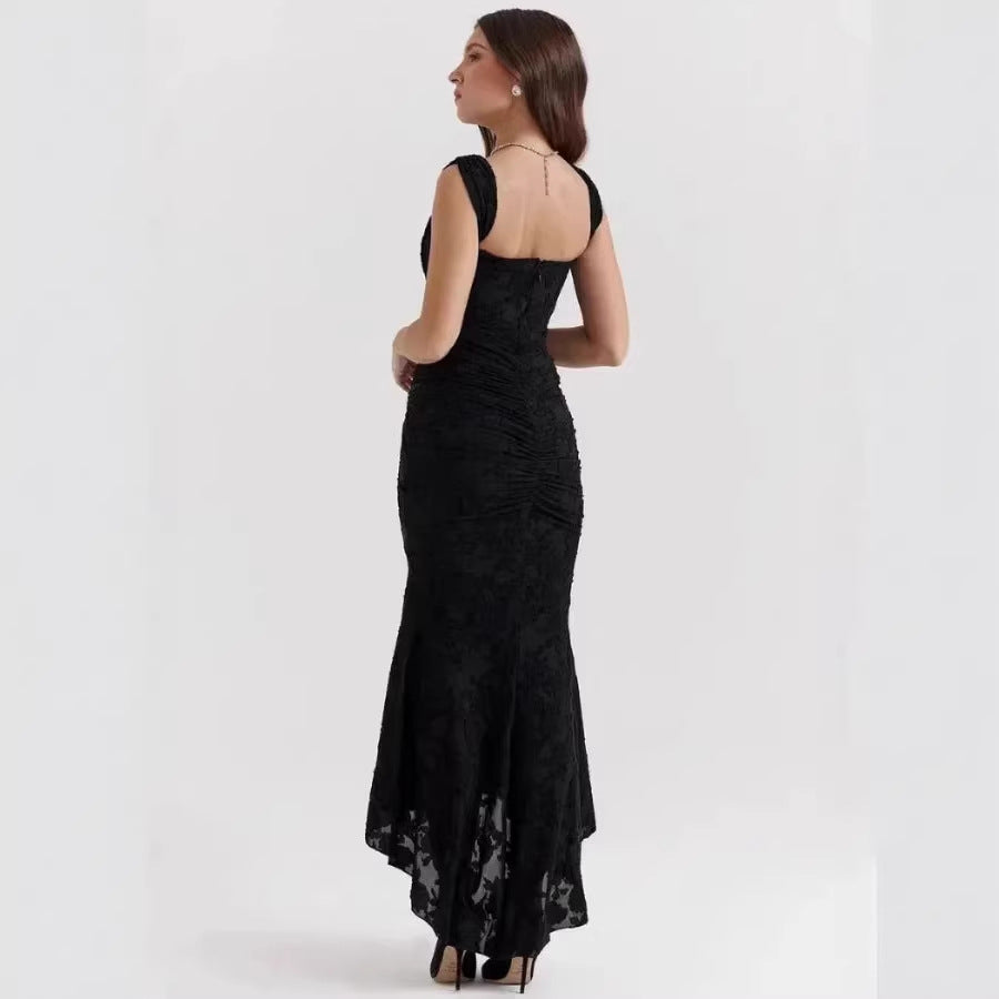 Siren Song — Sleeveless Fishtail Maxi Gown