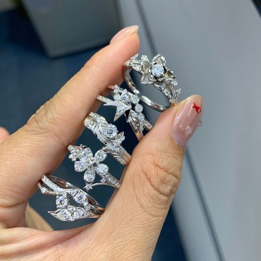 Anime Adornment — S925 Sterling Silver Anime Replica Open Ring