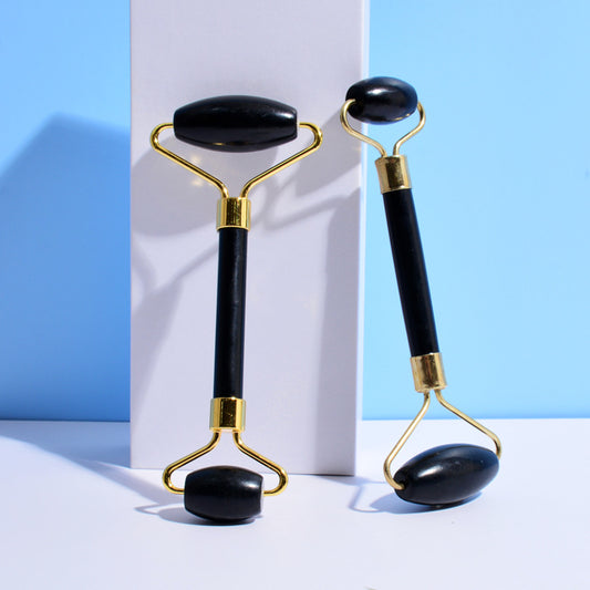 Jade & Gentle — Facial Massage Roller & Gua Sha, Authentic Jade