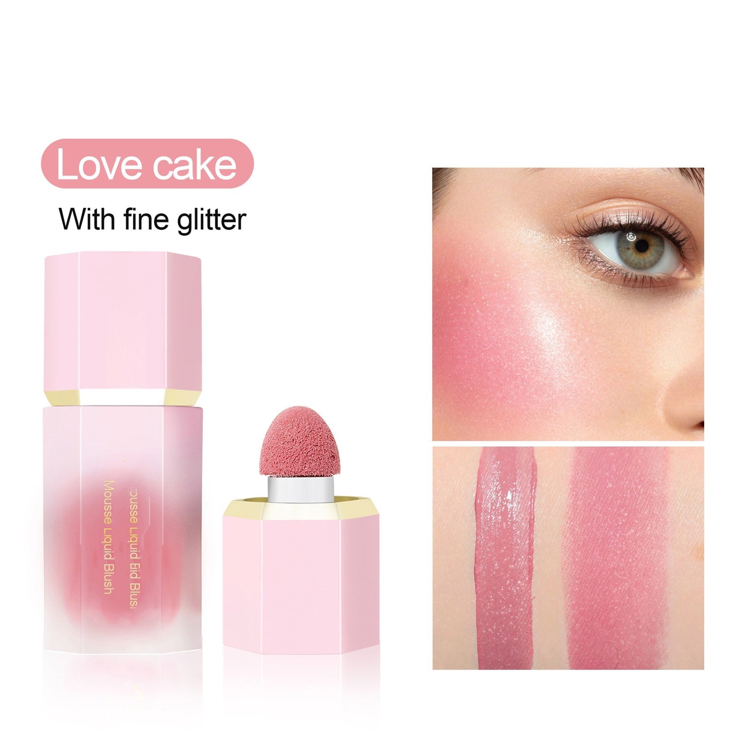 Cheeky Glow — Liquid Powder Blush & Eye Shadow