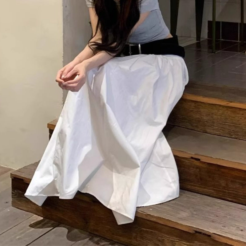 Seoul Good Skirt — Korean-Style High-Waisted Casual Skirt