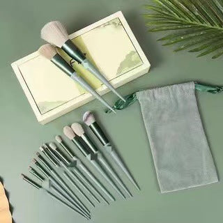 Brush with Greatness — 13pc Essential Makeup Brush Set for Face & Eyes