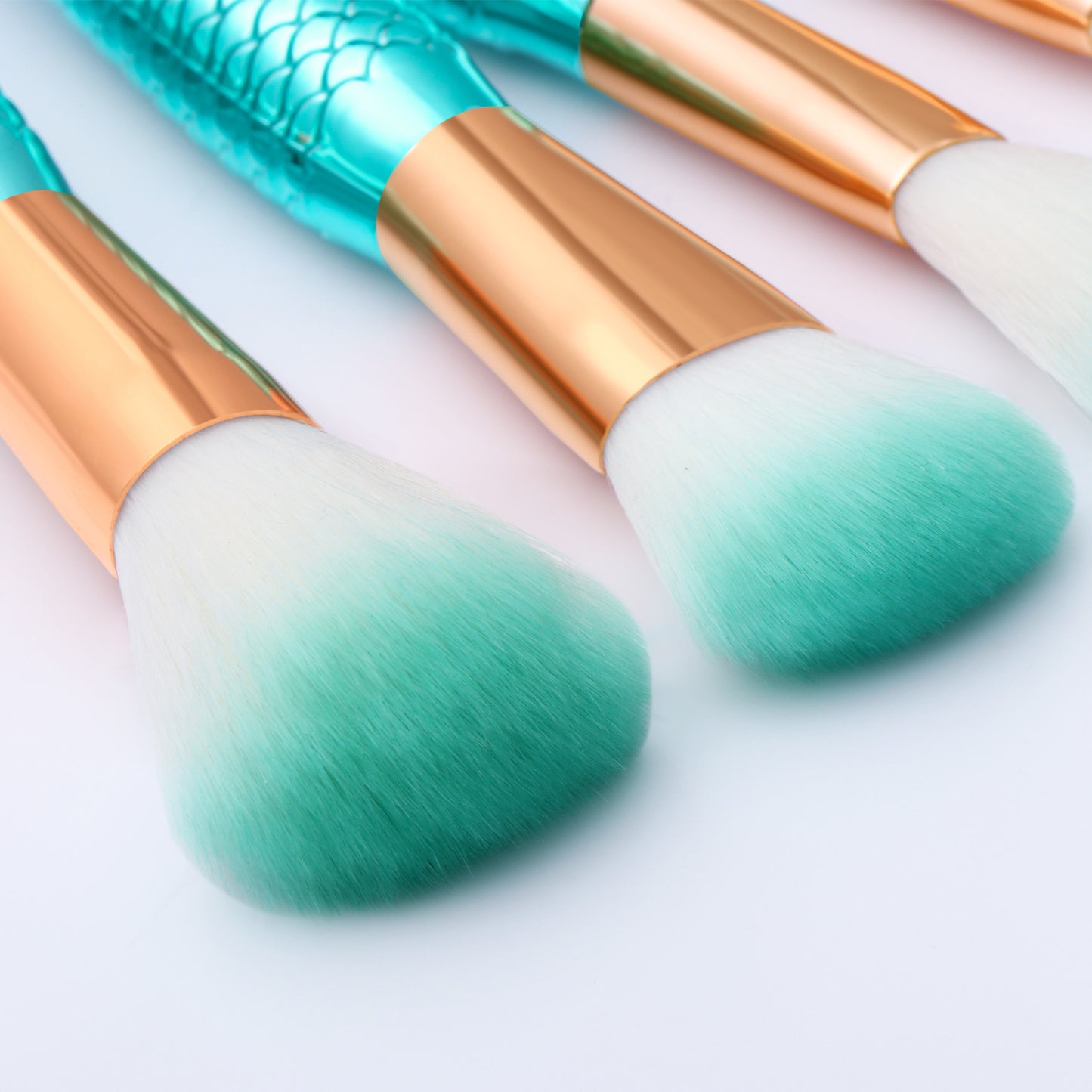 Mermaid Off Duty — 11pc Mermaid Tail Foundation and Eyebrow Brush Kit