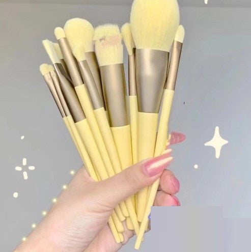 Brush with Greatness — 13pc Essential Makeup Brush Set for Face & Eyes