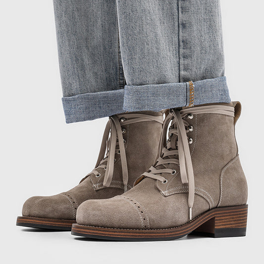 Rebel Ride — Retro Martin Motorcycle Short Boots