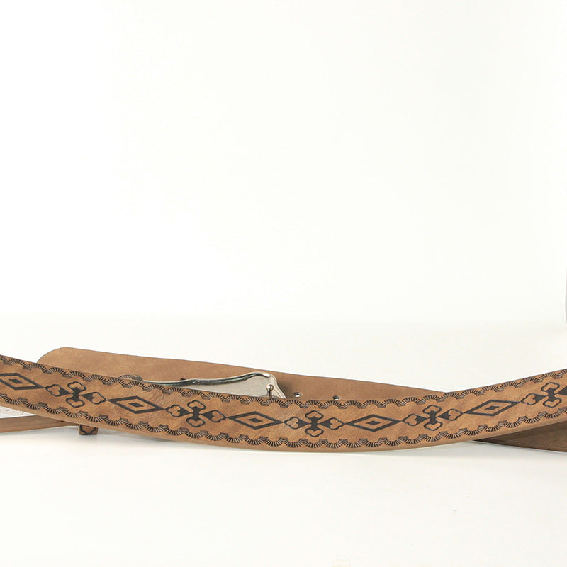 Buckle Up, Buttercup — Turquoise & Alloy Retro Belt