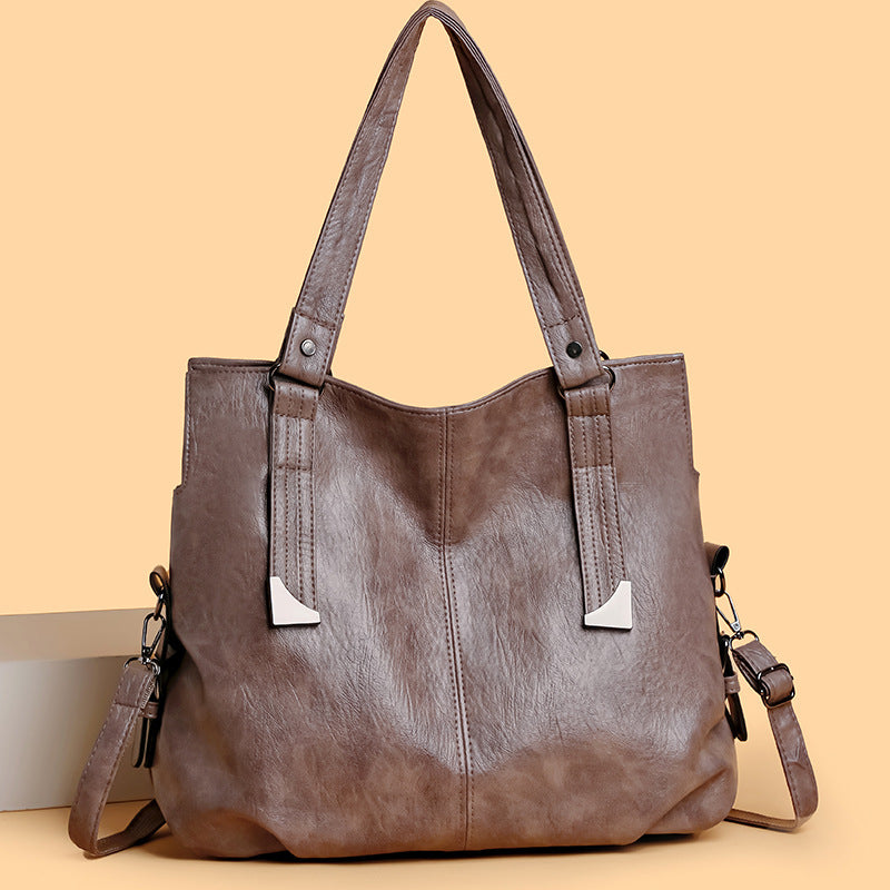 Simply Spacious — Large Capacity Casual Shoulder Bag