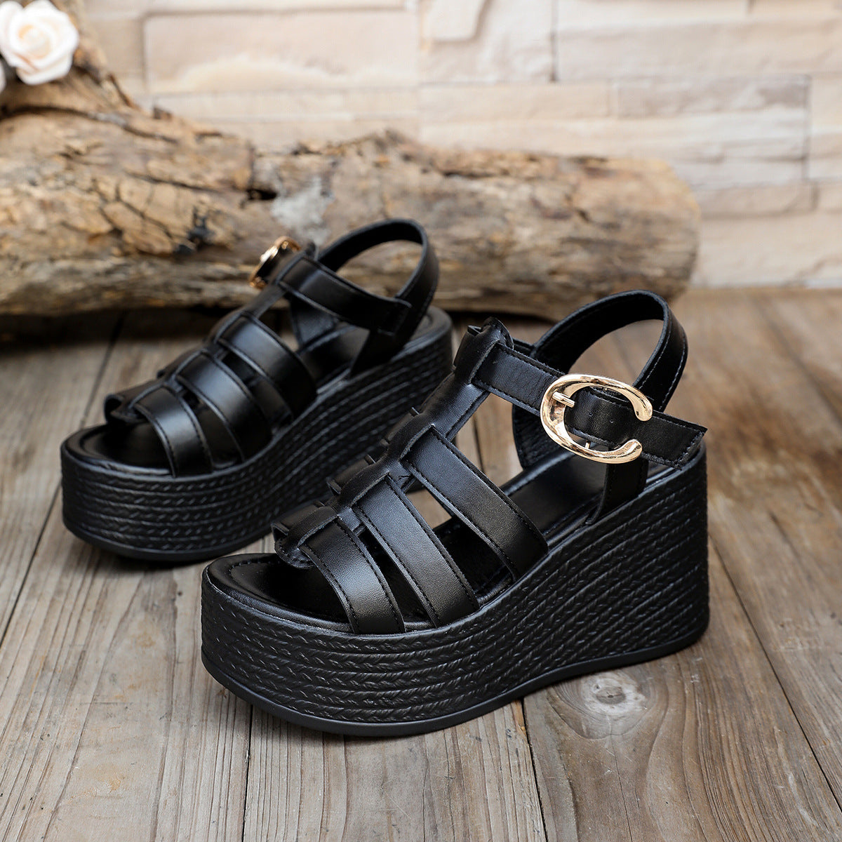 Platform Perfection — Fashion Thick-soled Platform Women's Shoes