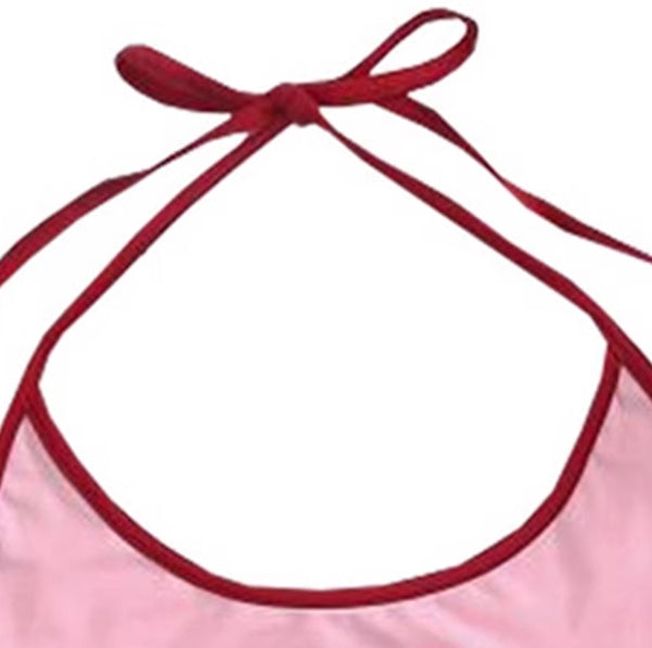 Heartthrob Top — Slim Fit Spaghetti Strap Love Heart Print