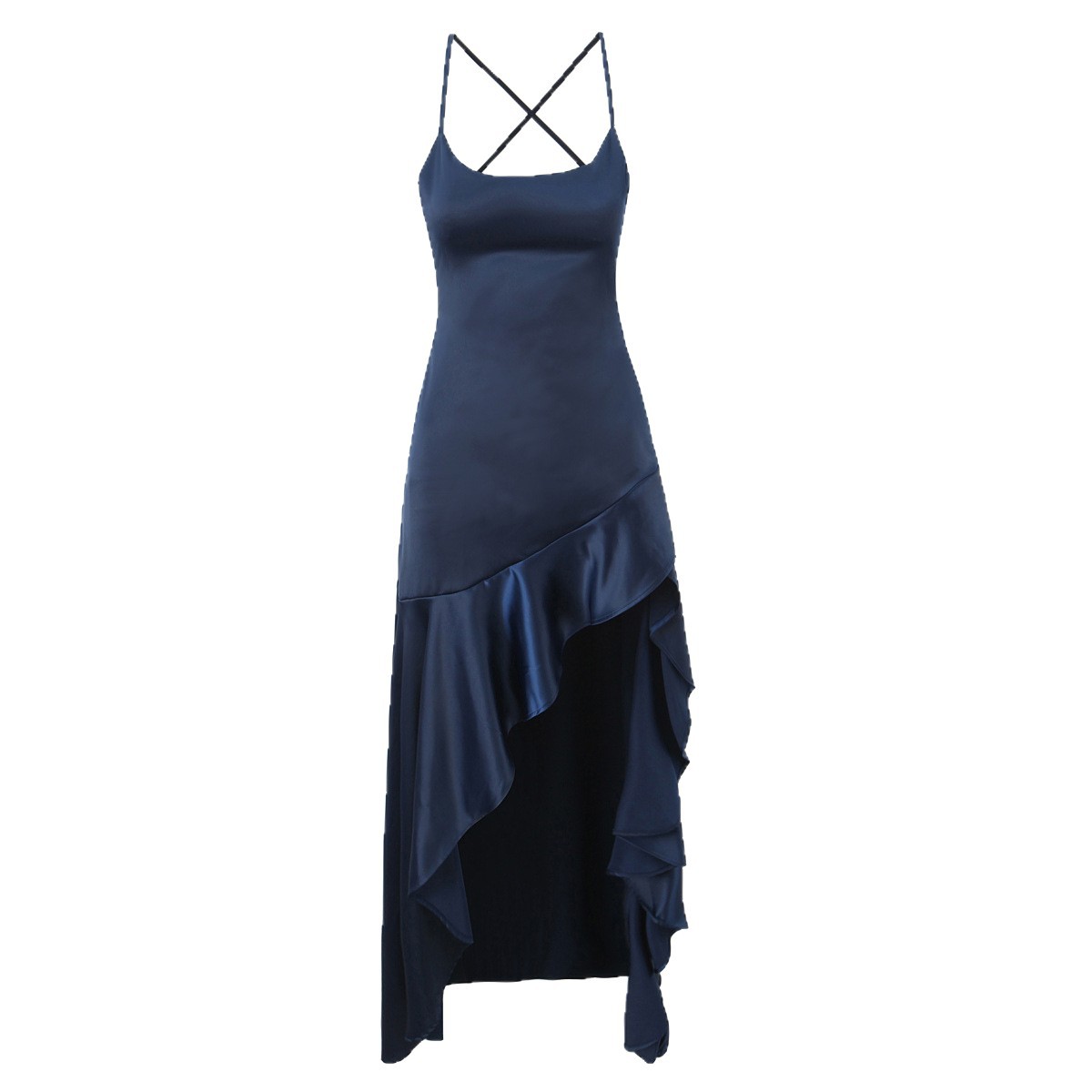 Barely There — Backless Waist-Cinching Dress