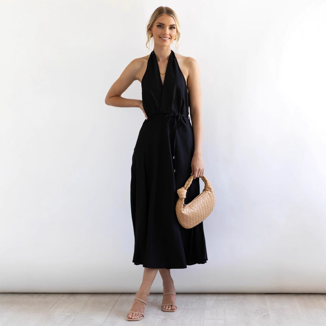 Halter Ego — Halterneck Sexy Backless Dress