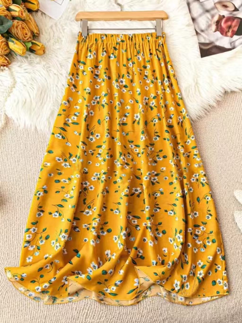 Fresh Florals — New Womens Floral Print Mini Skirt